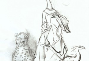 2010-E842 -Ophidienne, guépard et messager sagittaire