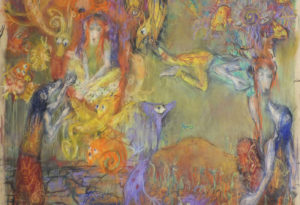 2024 - 57x50 - Pastels et crayons